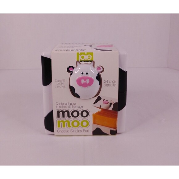 Joie Other - Joie Moo Moo Sliced Cheese Storage Container Pod Fridge Organizer NEW